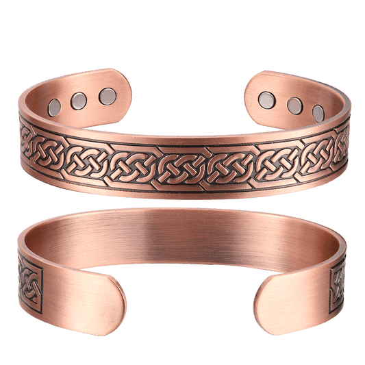 COPPER BRACELET WITH MAGNETS KNOT DESIGN BY ATOMIC29