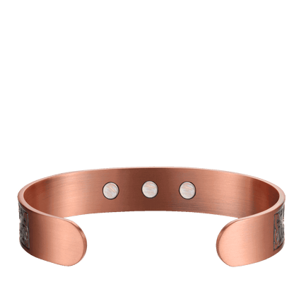 COPPER BRACELET WITH MAGNETS CELTIC TREE DESIGN BY ATOMIC29