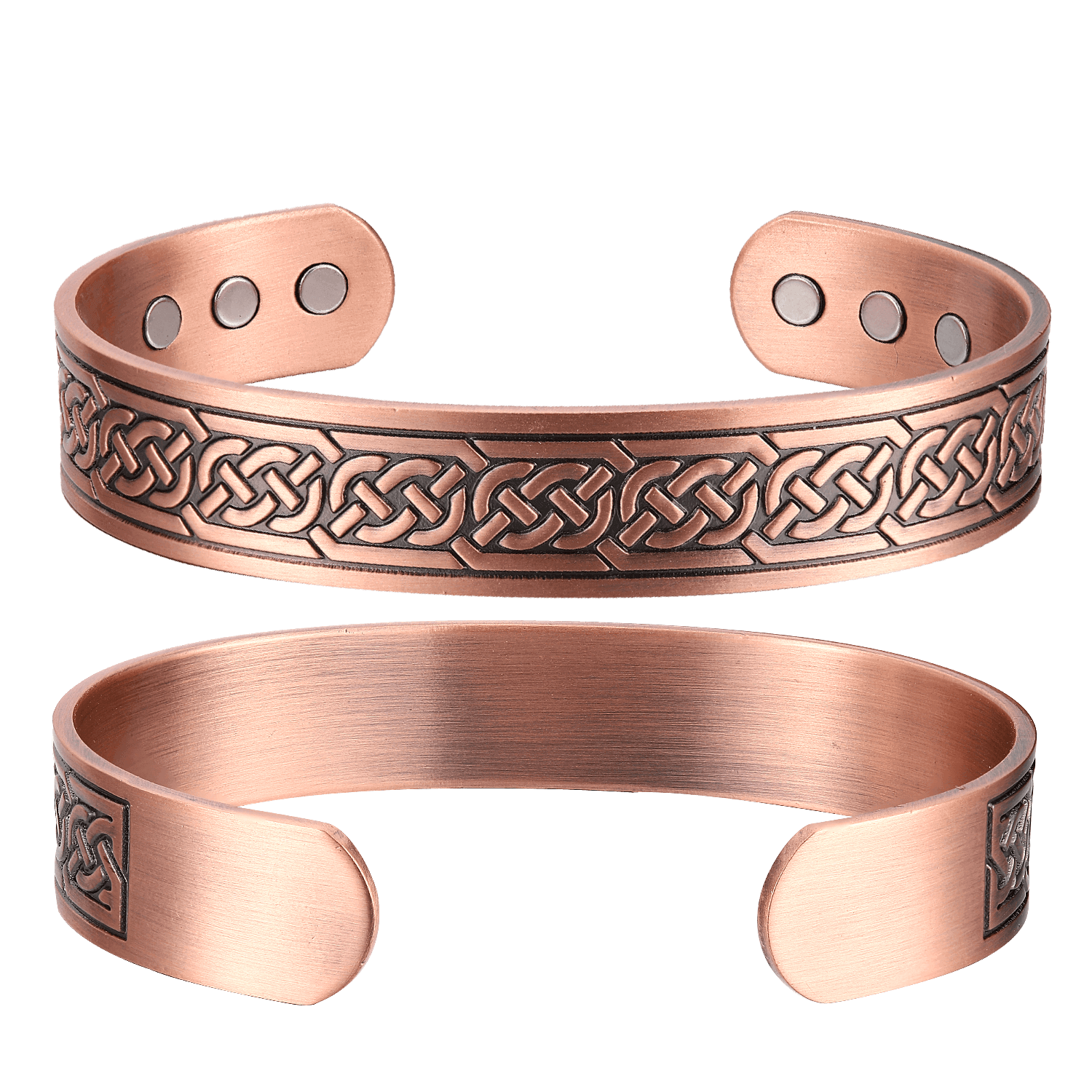COPPER BRACELET WITH MAGNETS KNOT DESIGN BY ATOMIC29