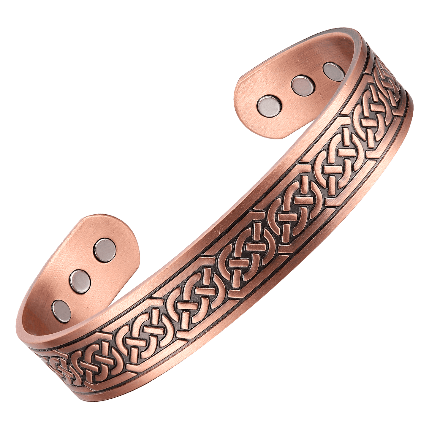 COPPER BRACELET WITH MAGNETS KNOT DESIGN BY ATOMIC29