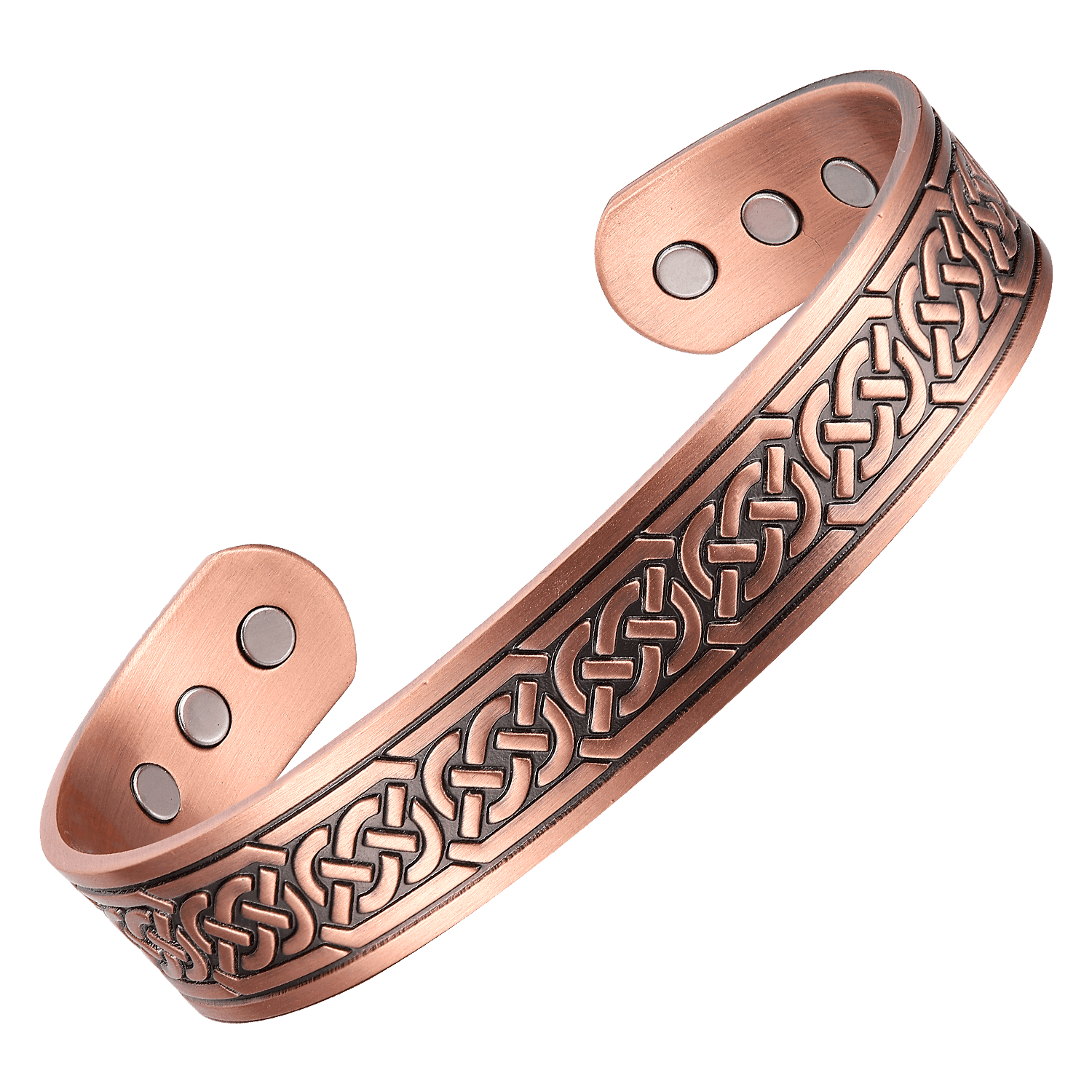 COPPER BRACELET WITH MAGNETS KNOT DESIGN BY ATOMIC29