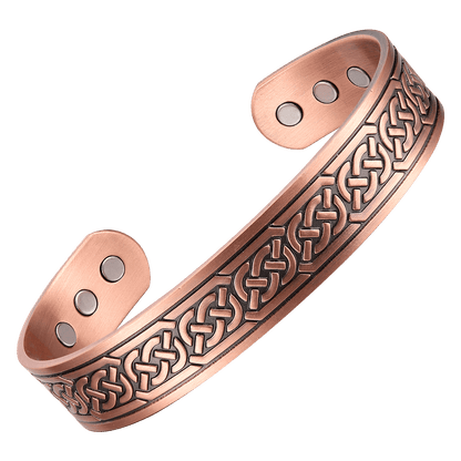COPPER BRACELET WITH MAGNETS KNOT DESIGN BY ATOMIC29