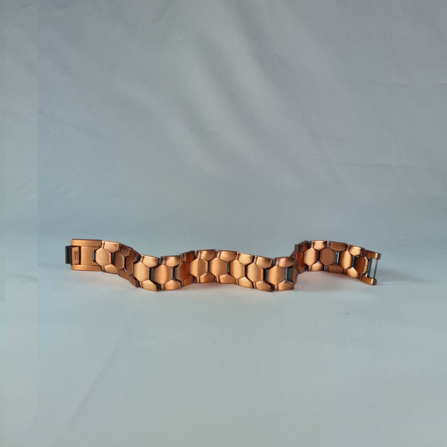 FLEXI COPPER BRACELET WITH MAGNETS HEXA DESIGN BY ATOMIC29