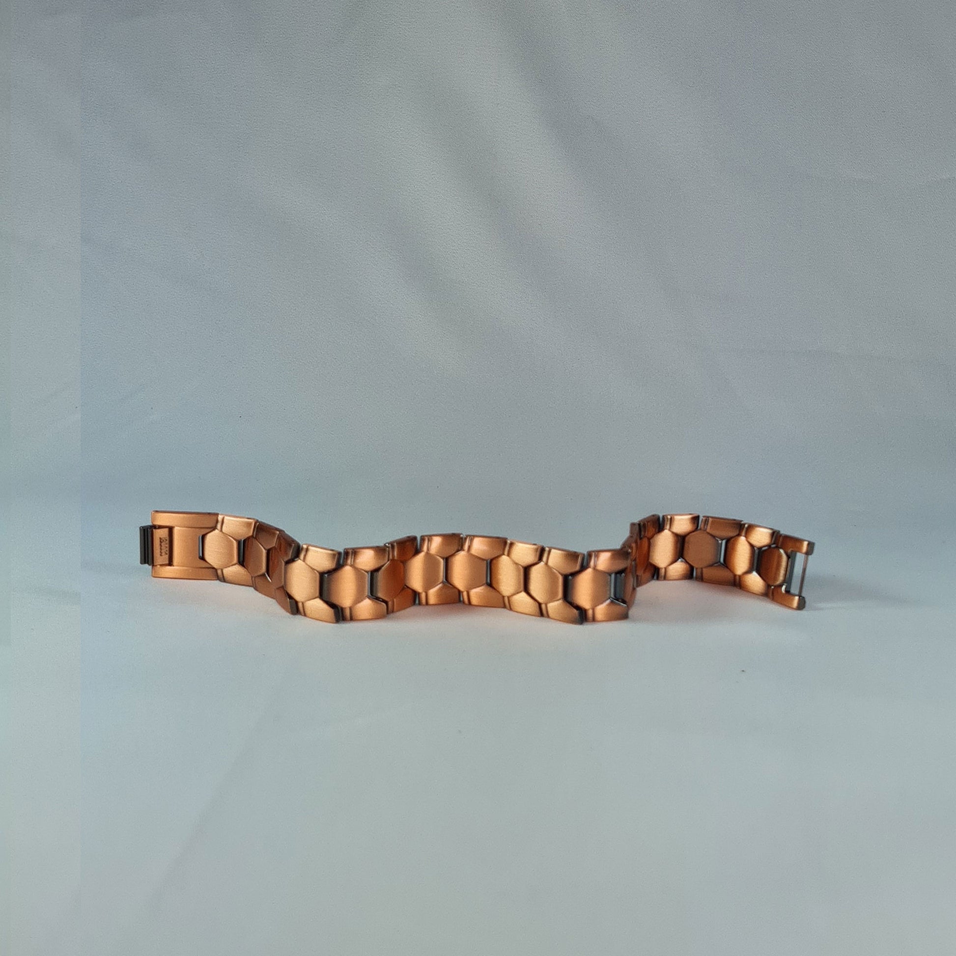 FLEXI COPPER BRACELET WITH MAGNETS HEXA DESIGN BY ATOMIC29