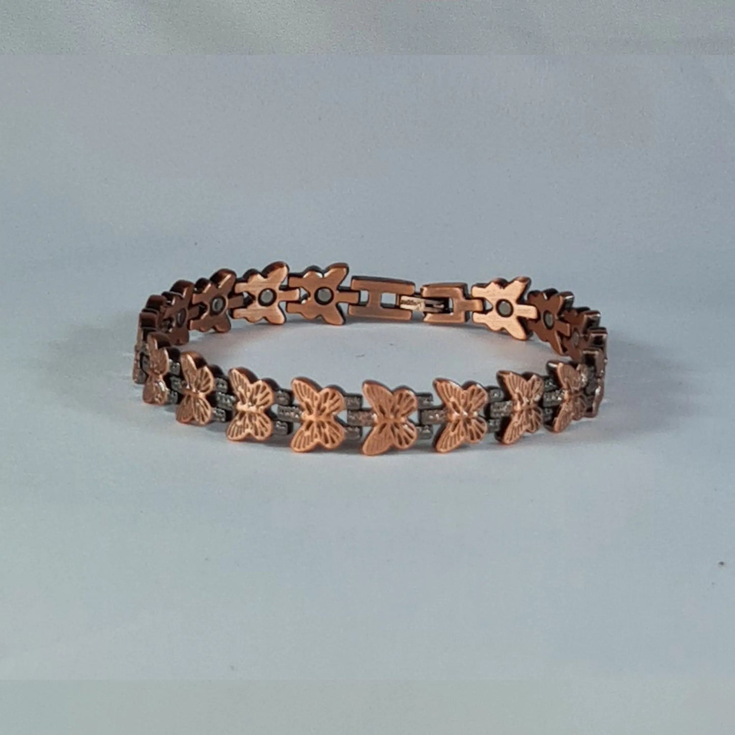 butterfly copper flexi bracelet