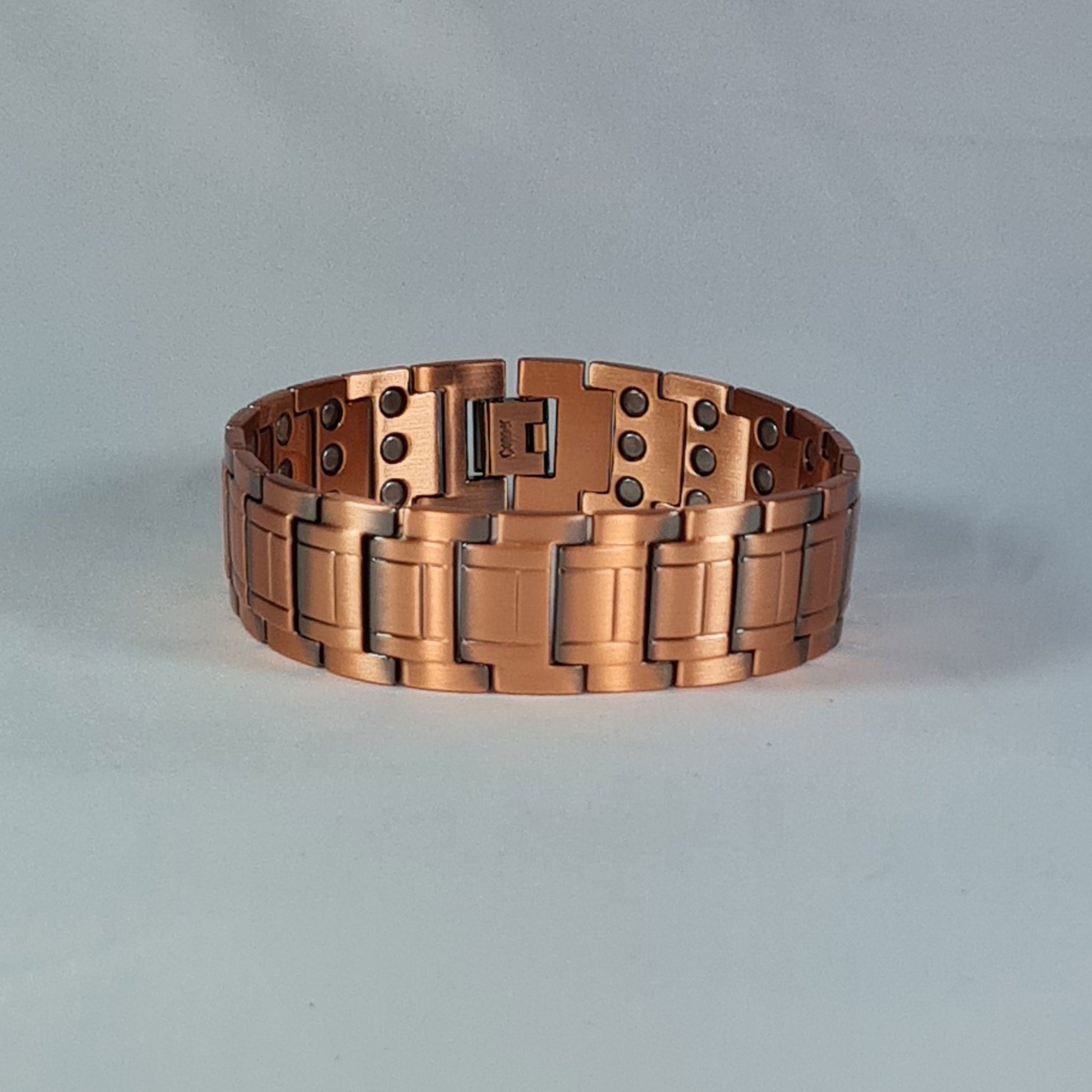flexi range copper magnetic bracelet front view