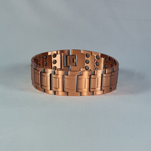 flexi range copper magnetic bracelet front view