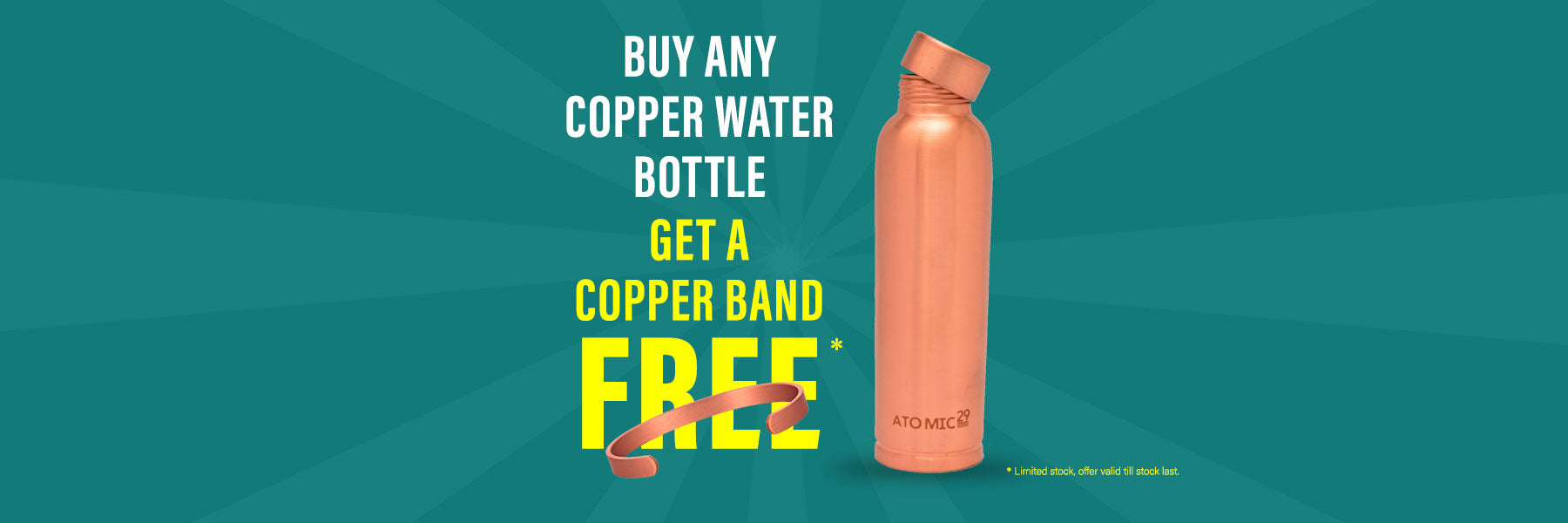 FREE BRACELET PROMOTION HEADER DESIGN ATOMIC29