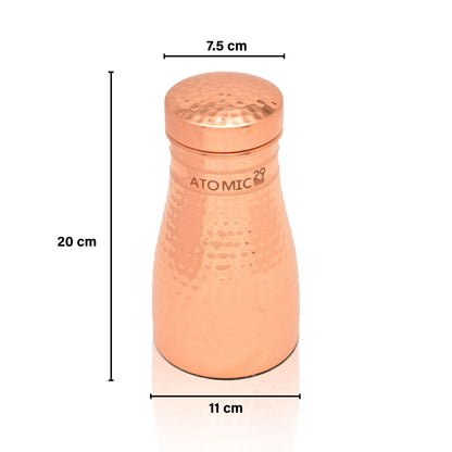 copper bedside carafe dimension