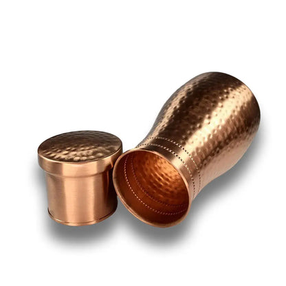 Copper Water Carafe with inside copper view - Atomic29